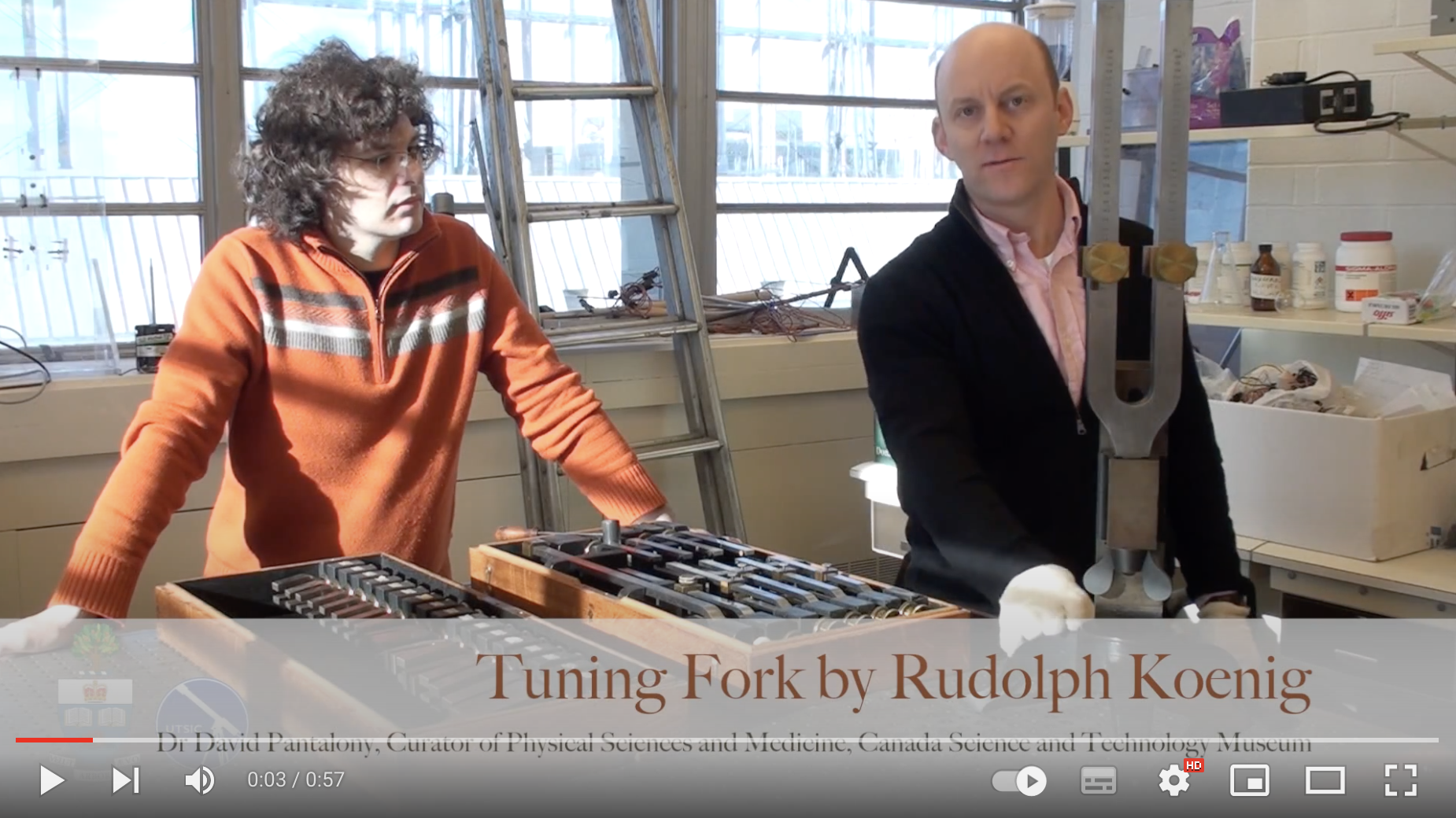 The history of the tuning forks in the Koenig collection