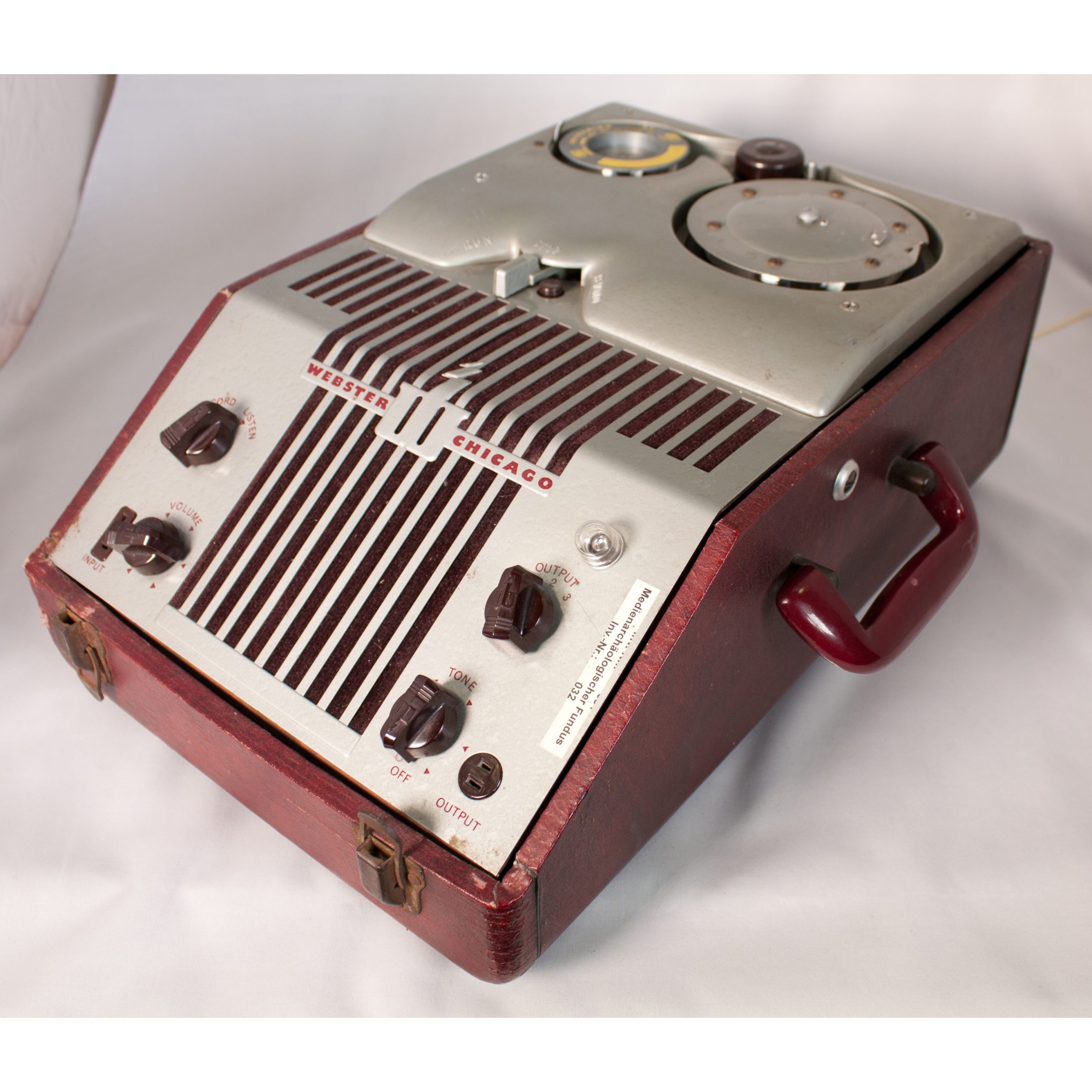 The Webster Chicago wire recorder