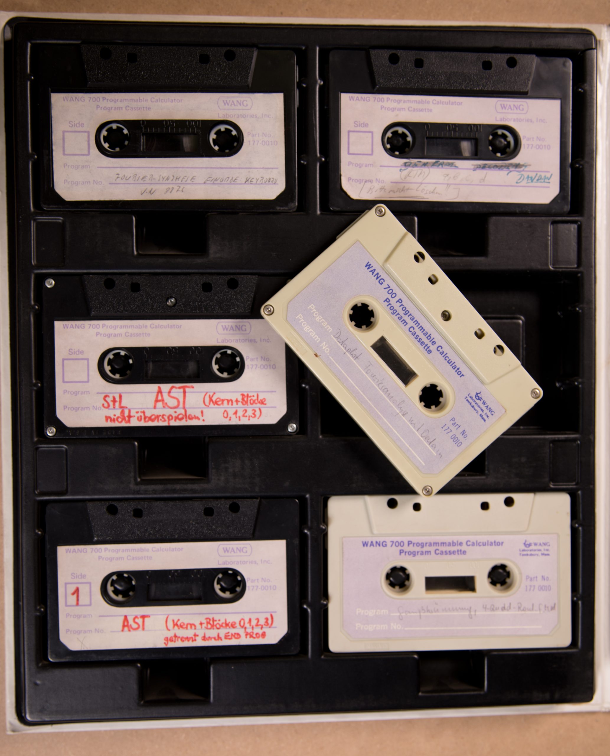 Program cassettes
